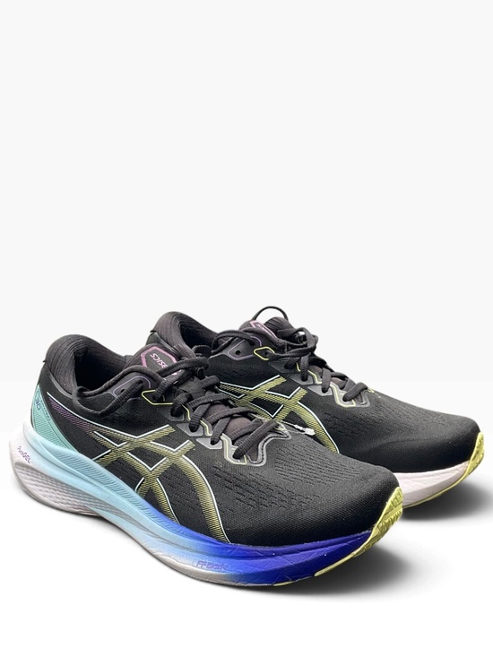 Asics Other - ASICS GEL-Kayano 30 Size 9.5 Black Glow Yellow Running Shoes